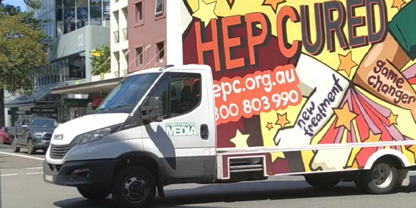 HEP CURED Mobile Mural wraps up successful hep C health campaign road trip